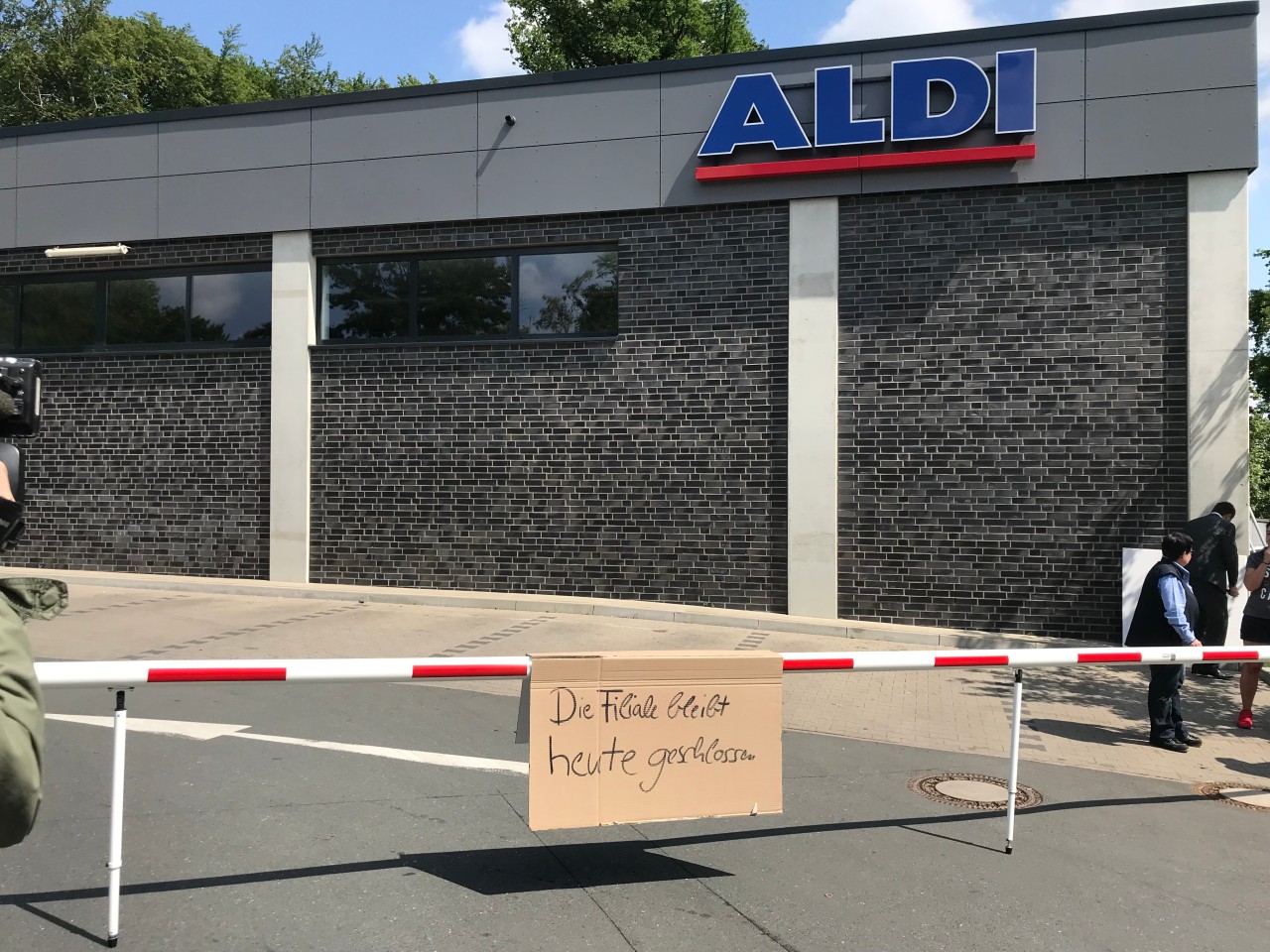 Wegen der Spinne wurde der Markt am Freitag geschlossen.