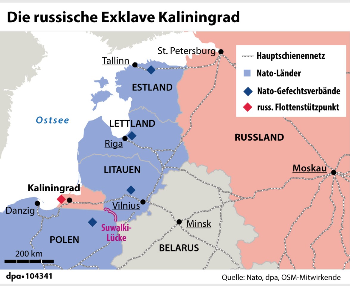 Putins nächstes Ziel? Suwalki-Lücke und Kaliningrad 