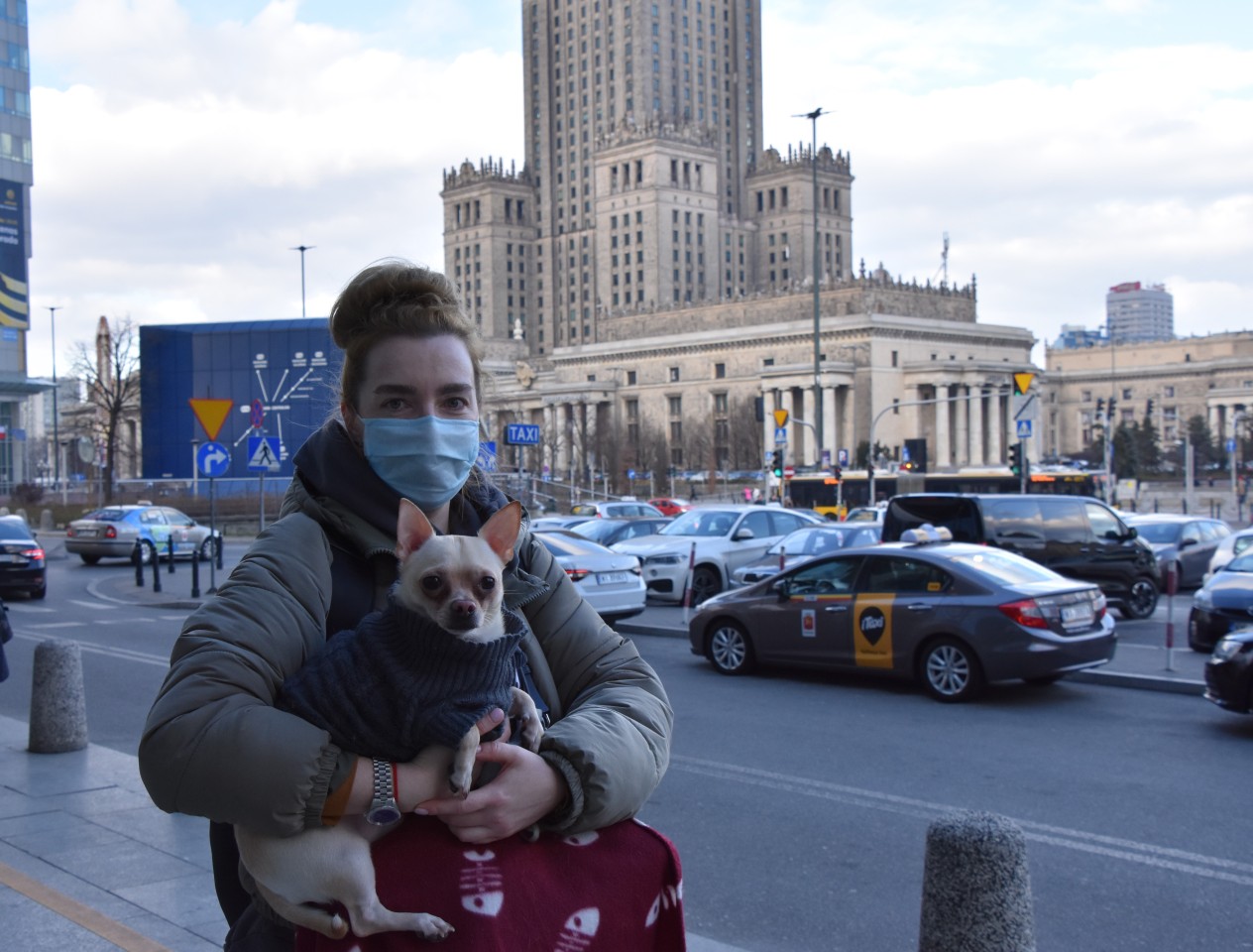 Tanja Davydova musste vor dem Krieg in der Ukraine fliehen. 