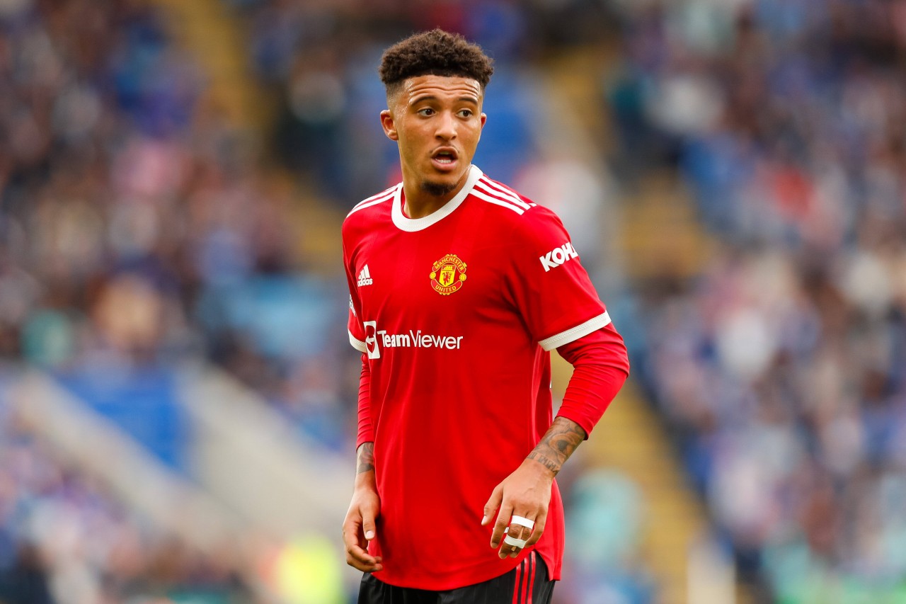 Bei Borussia Dortmund zum Weltstar gereift, bei Manchester United in der Krise: Jadon Sancho hat schon erfolgreichere Tage erlebt.