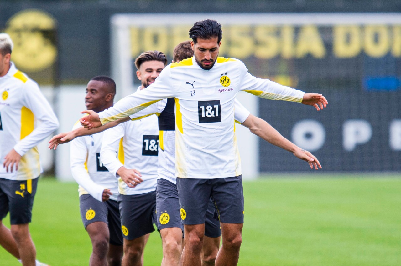 Emre Can will beim BVB wieder auf dem Platz mitmischen.