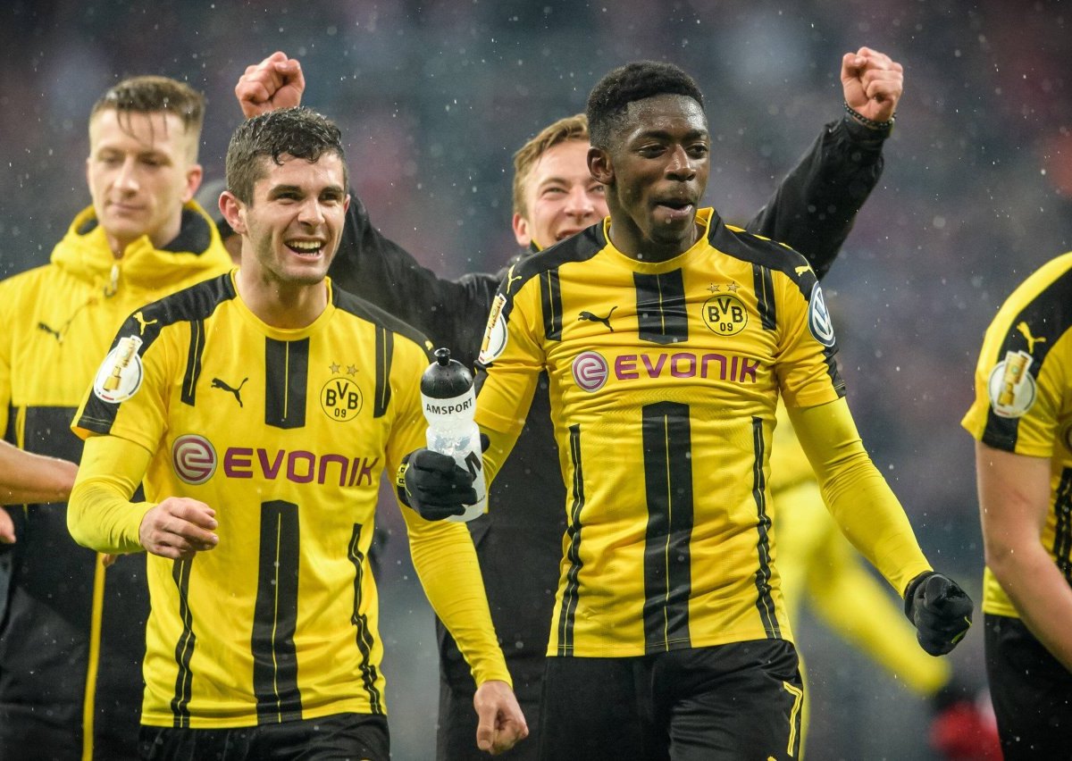 christian pulisic ousmane dembélé bvb borussia dortmund