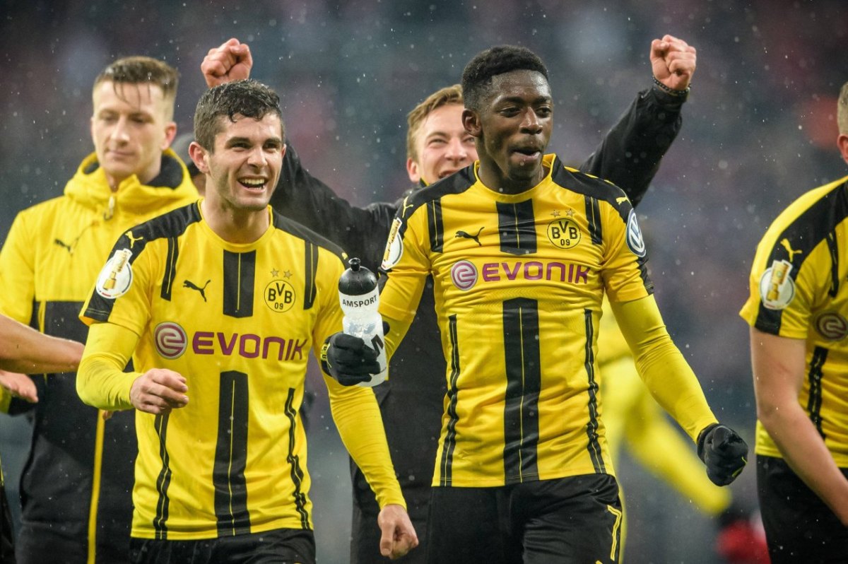 christian pulisic ousmane dembélé bvb borussia dortmund