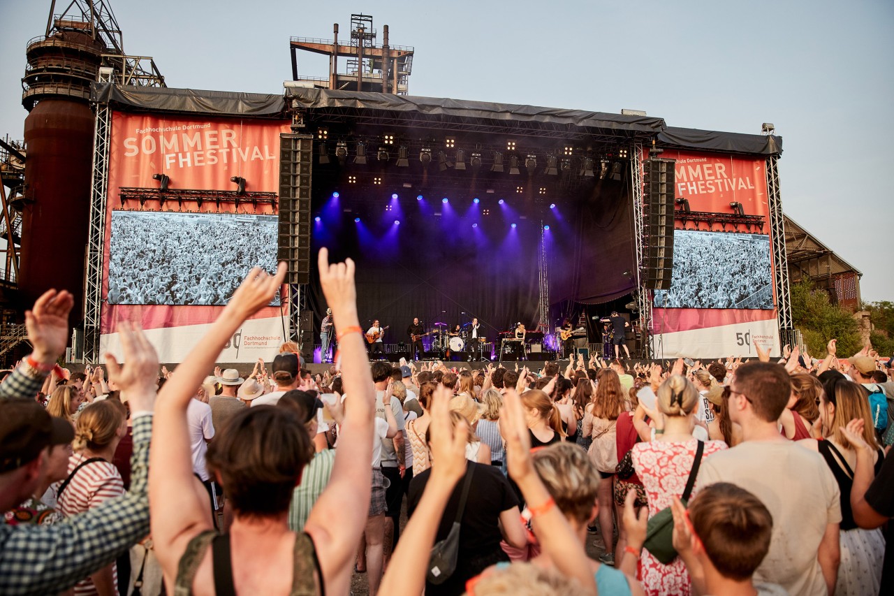 Die Fachhochschule Dortmund feierte am 16. Juni das „SommerFHestival“.