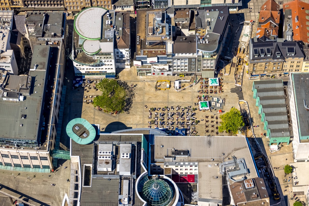 Dortmund: Das Penthouse liegt am Alten Markt in der City. 