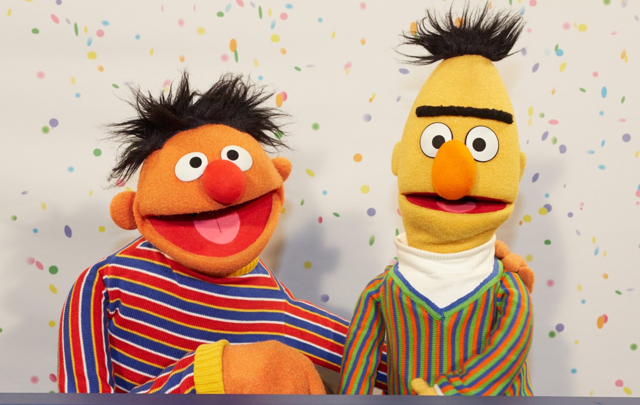 Ernie und Bert.