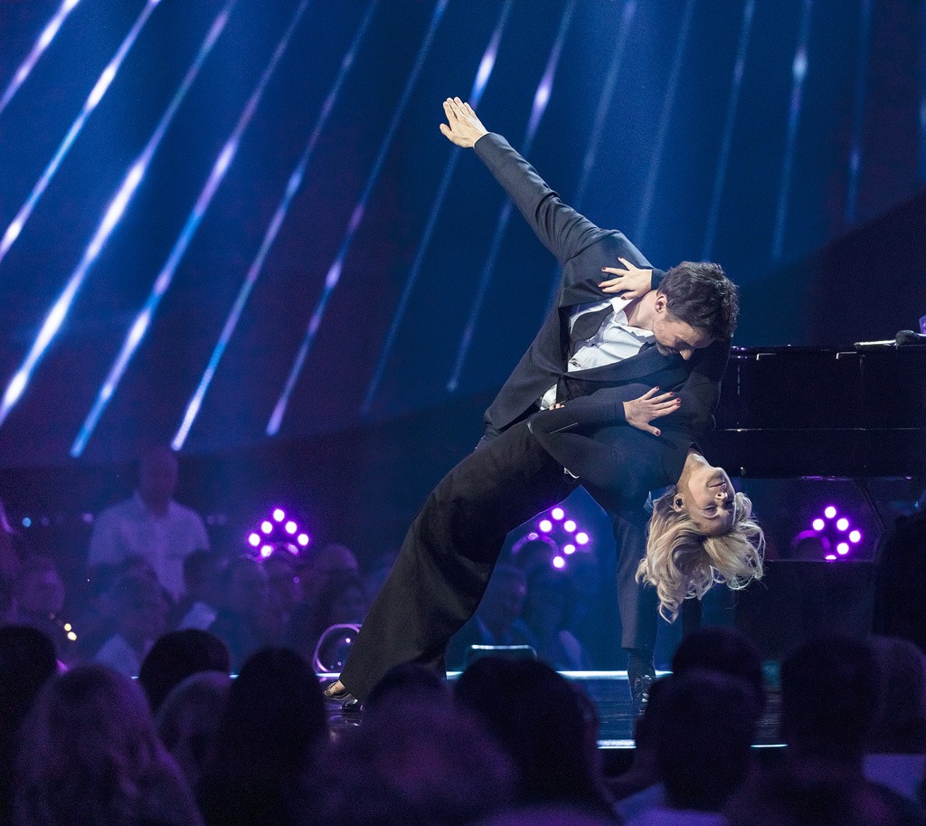 Florian David Fitz und Helene Fischer.