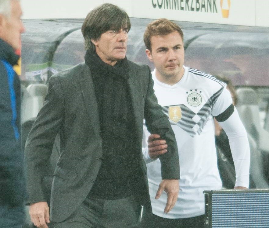 Eine besondere Beziehung: Joachim Löw und Mario Götze.