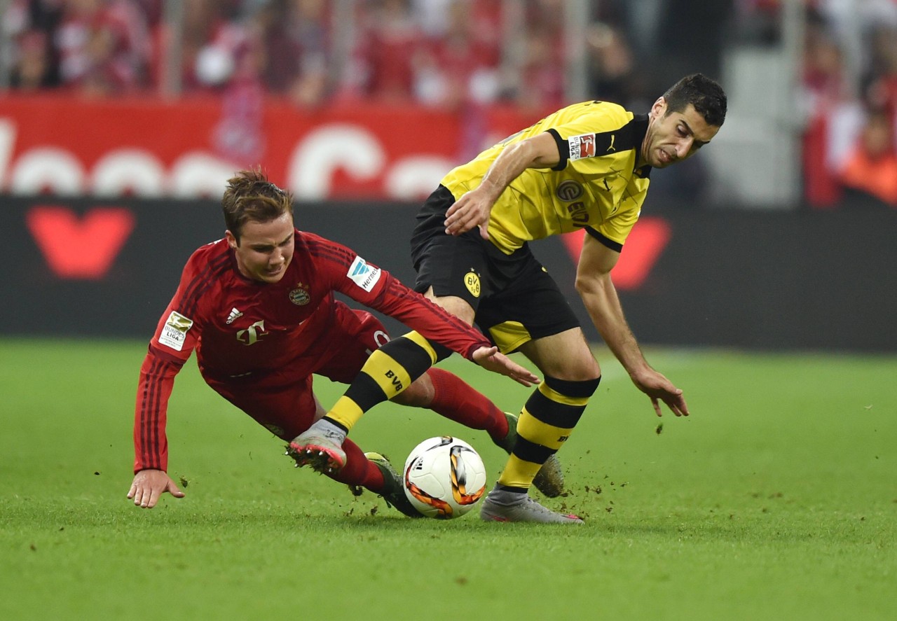 Mario Götze und sein BVB-Nachfolger Henrikh Mkhitaryan.