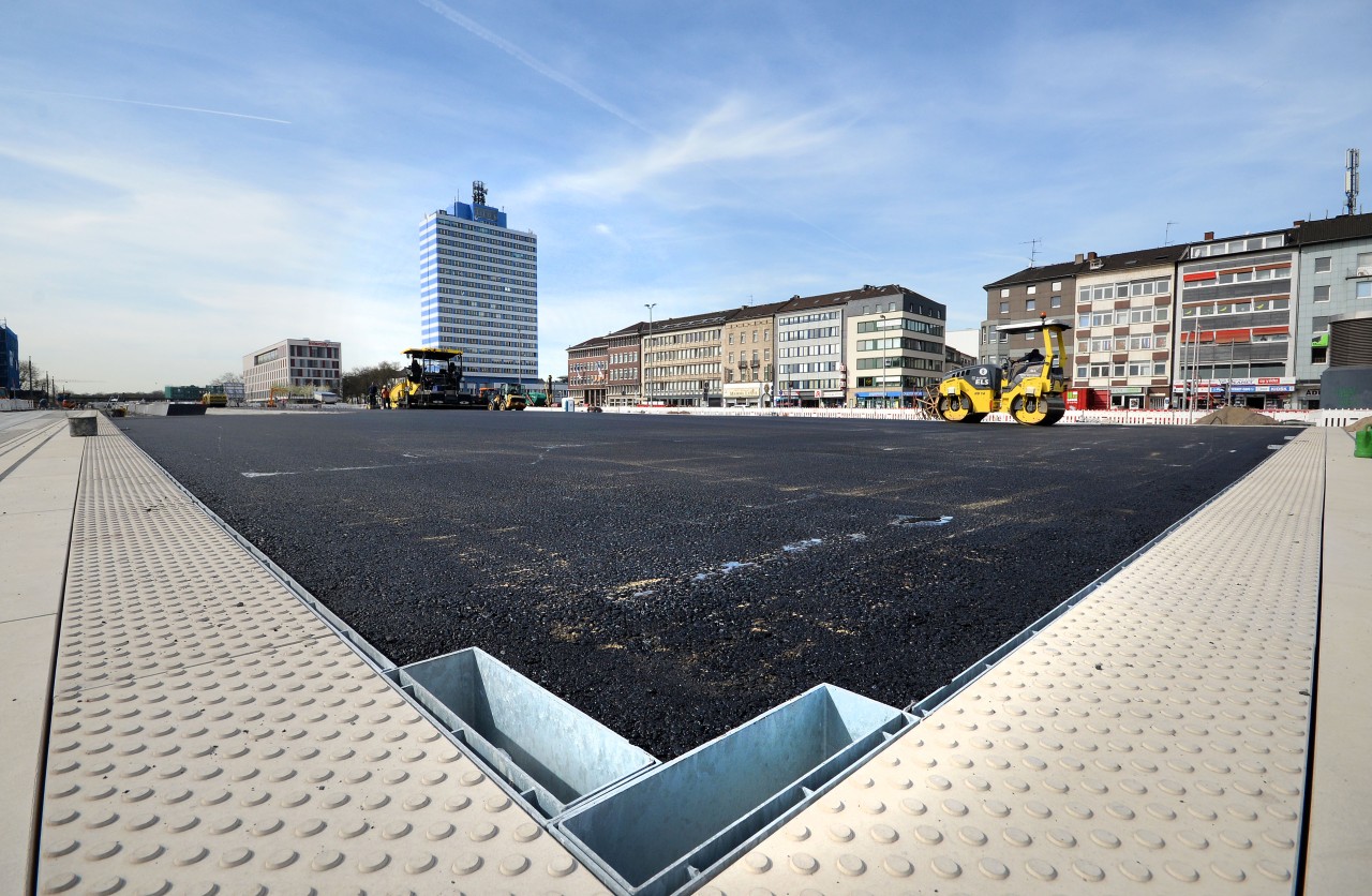 So kahl ist es heute am Hauptbahnhof.