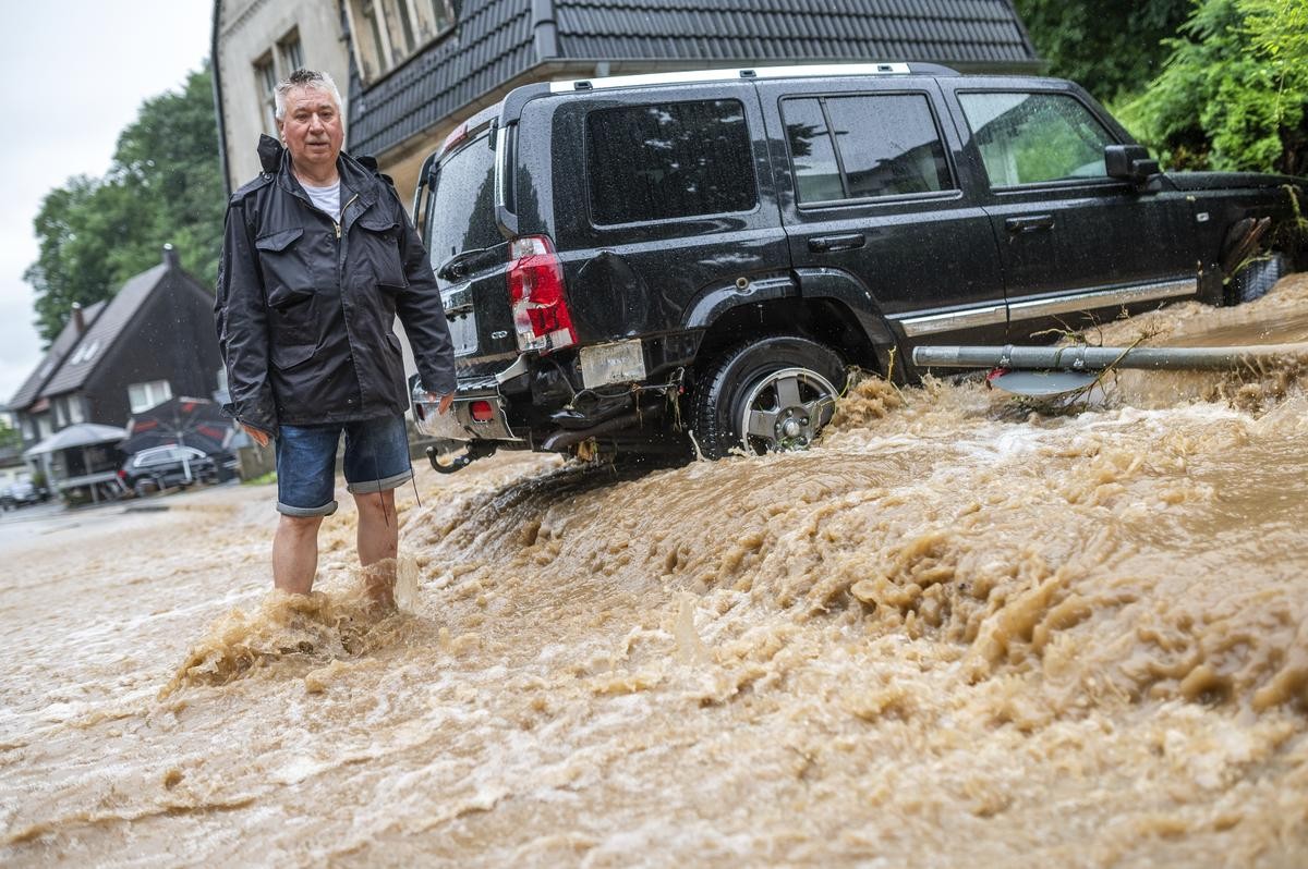 Hagen wurde von den Wassermassen schwer getroffen.