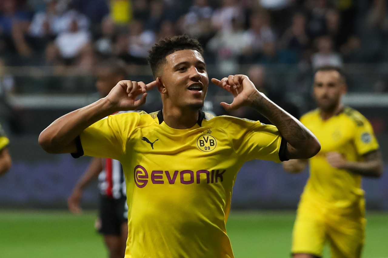 Jadon Sancho kann gegen die Bayern spielen.