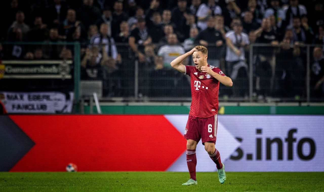 Joshua Kimmich präsentierte sich in Gladbach nicht als Mentalitätsmonster.