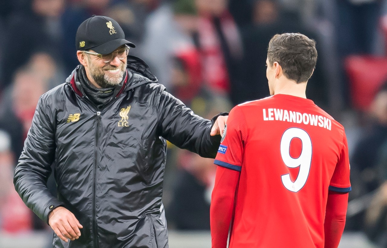 Geht es nach Roman Weidenfeller, könnten Jürgen Klopp (l.) und Robert Lewandowski bald wieder Arbeitskollegen sein.