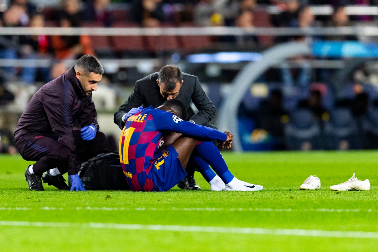 Ousmane Dembele hat eine lange Krankenakte.