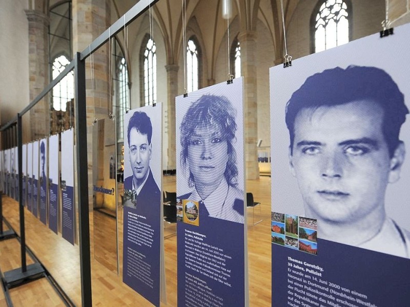 In der Petri-Kirche findet bis zum 28. Januar die Ausstellung Opfer rechter Gewalt statt.