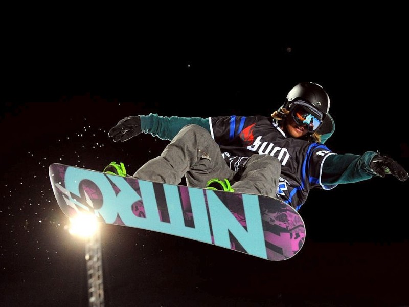 ...in der Superpipe beeindrucken aus. Diese überdimensionale Half-Pipe ist...