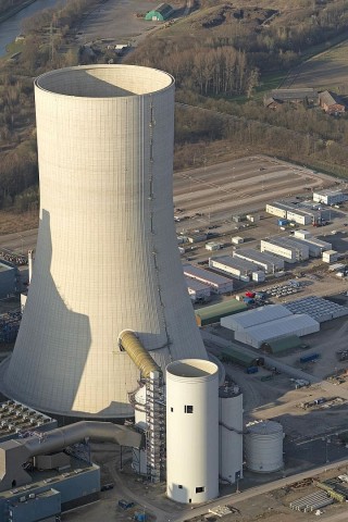 EON Datteln 4, Kohlekraftwerk, Datteln, Ruhrgebiet, NRW, Deutschland, Europa