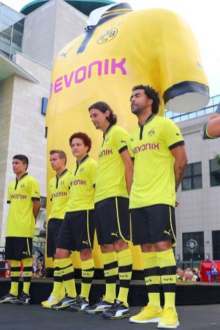 Weitere Fotos von der Trikot-Präsentation des BVB