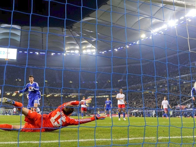 Der FC Schalke 04 verlor beim Hamburger SV mit 1:3.