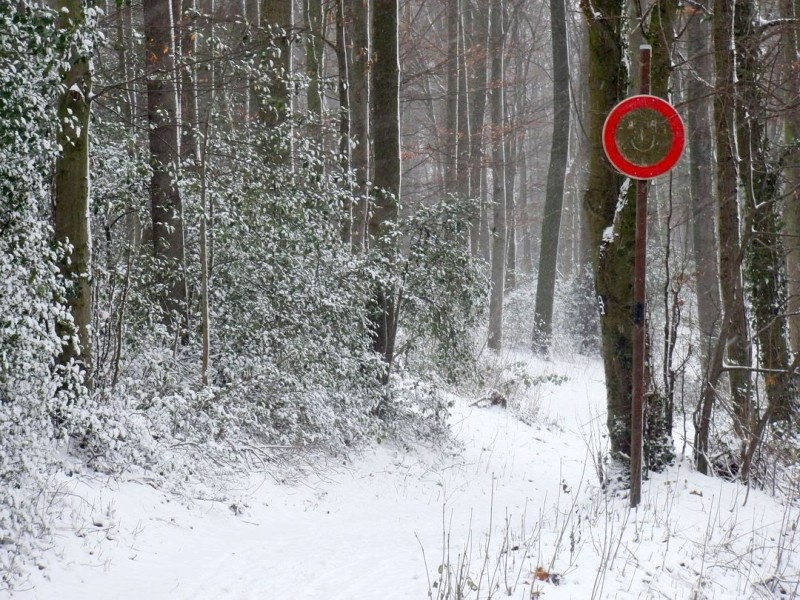 Tief Karin bringt den Schnee auch nach Velbert.