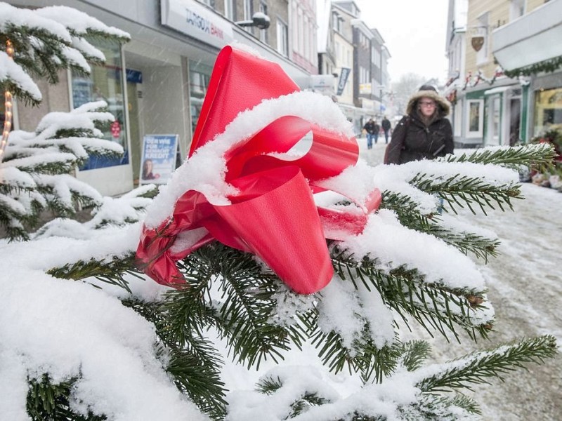 hier Weihnachtsschmuck.