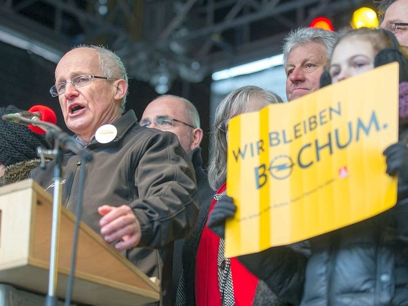 Solidaritätsfest für Opel Bochum.