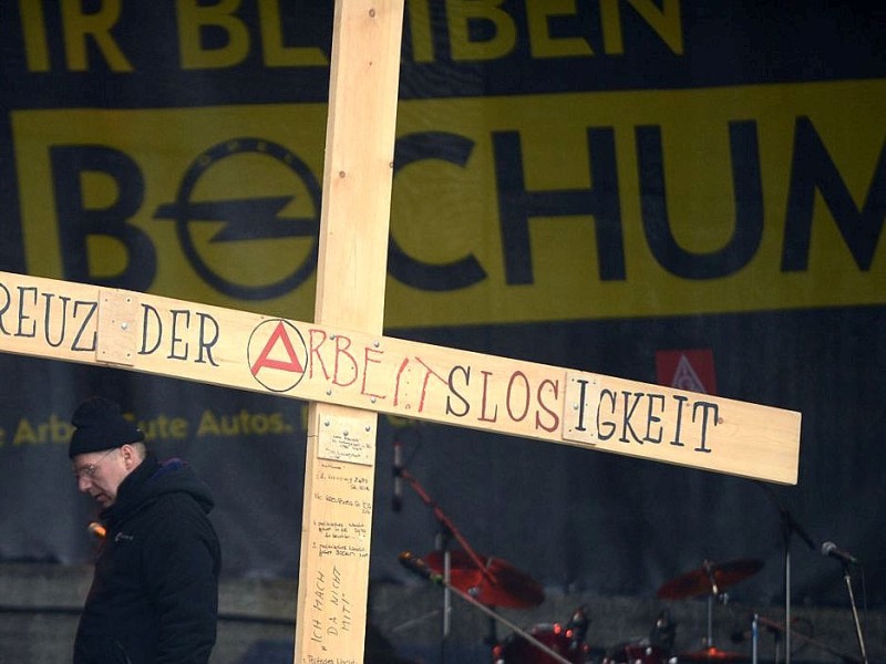 Solidaritätsfest für Opel Bochum.