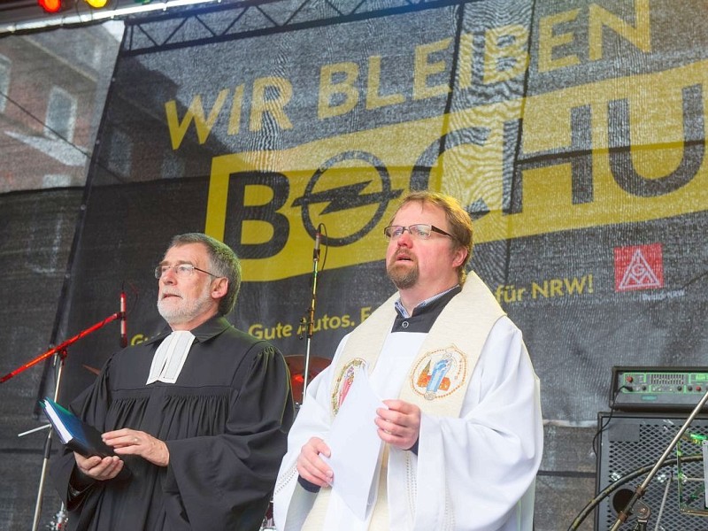 Solidaritätsfest für Opel Bochum.