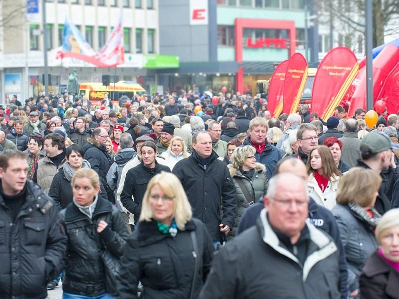 Solidaritätsfest für Opel Bochum.