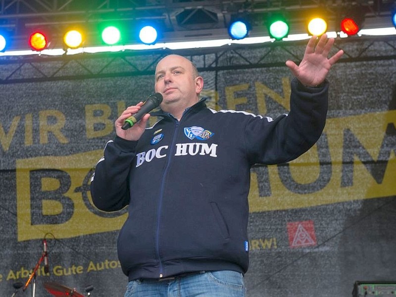 Solidaritätsfest für Opel Bochum.