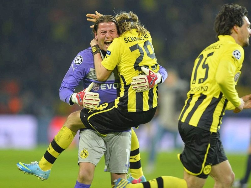 Der BVB besiegte den FC Malaga mit 3:2 und steht im Halbfinale der Champions League.