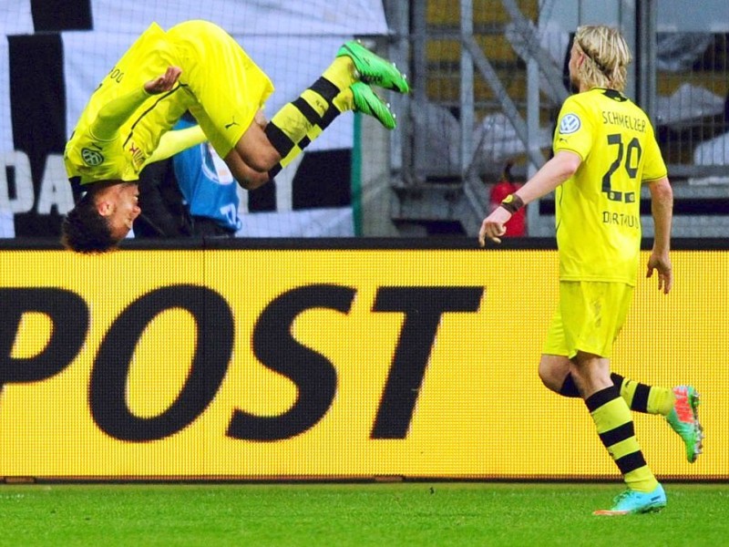 Frankfurt musste sich trotz guter Leistung in einem ausgeglichen Spiel zweier Fußball-Bundesligisten spät mit 0:1 (0:0) geschlagen geben