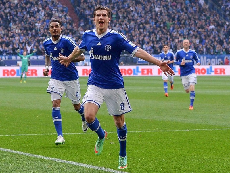 Durch Treffer von Goretzka, Huntelaar und Szalai haben die Schalker Eintracht Braunschweig mit 3:1 besiegt.