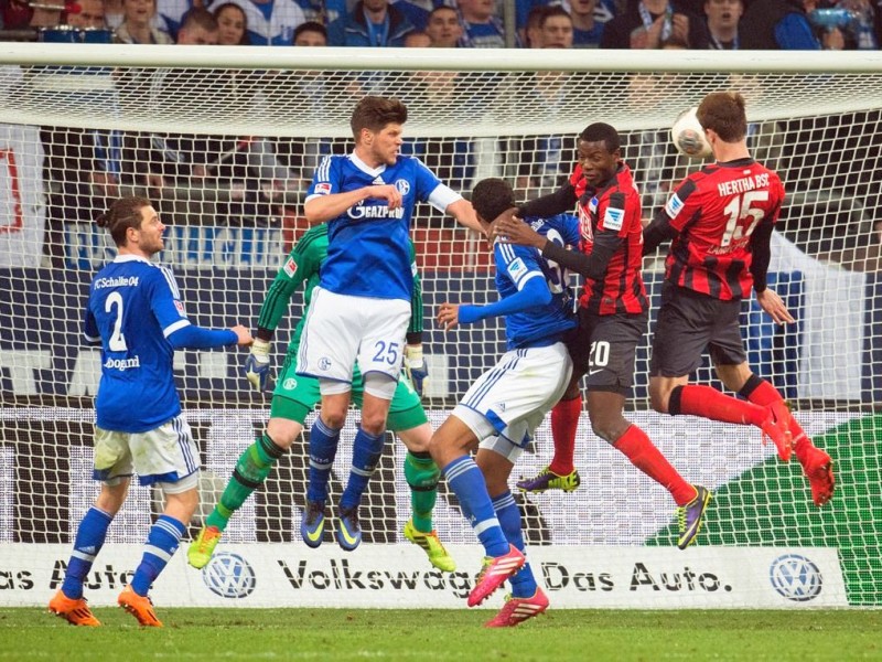 Die königsblauen Tore erzielten Chinedu Obasi und Klaas-Jan Huntelaar.