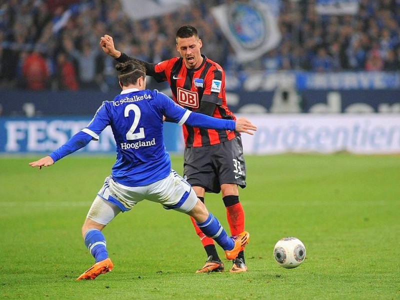 Die königsblauen Tore erzielten Chinedu Obasi und Klaas-Jan Huntelaar.