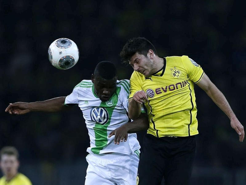 Der BVB schlägt den VfL Wolfsburg im DFB-Pokal-Halbfinale mit 2:0. Die Impressionen aus dem Signal Iduna Park.