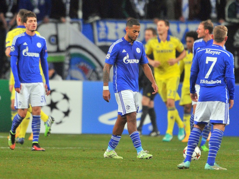 Schalke verliert 0:5 gegen Chelsea.