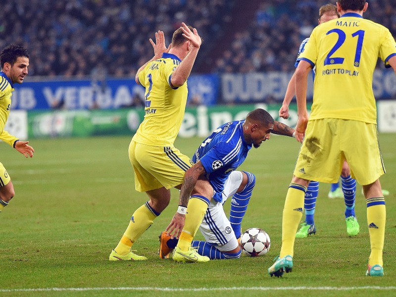 Schalke verliert 0:5 gegen Chelsea.