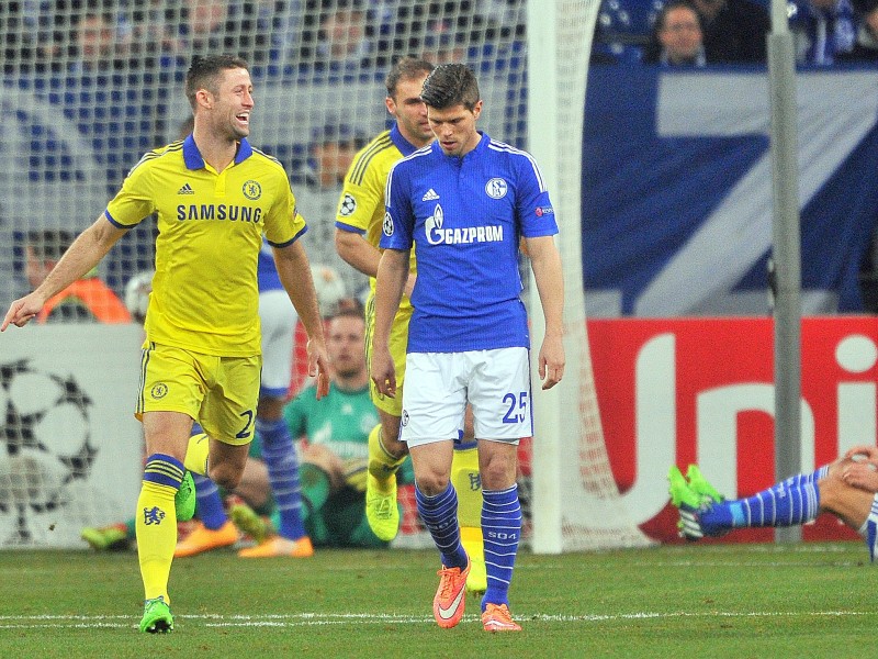 Schalke verliert 0:5 gegen Chelsea.