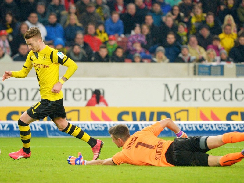 Der BVB gewann beim VfB Stuttgart mit 3:2.