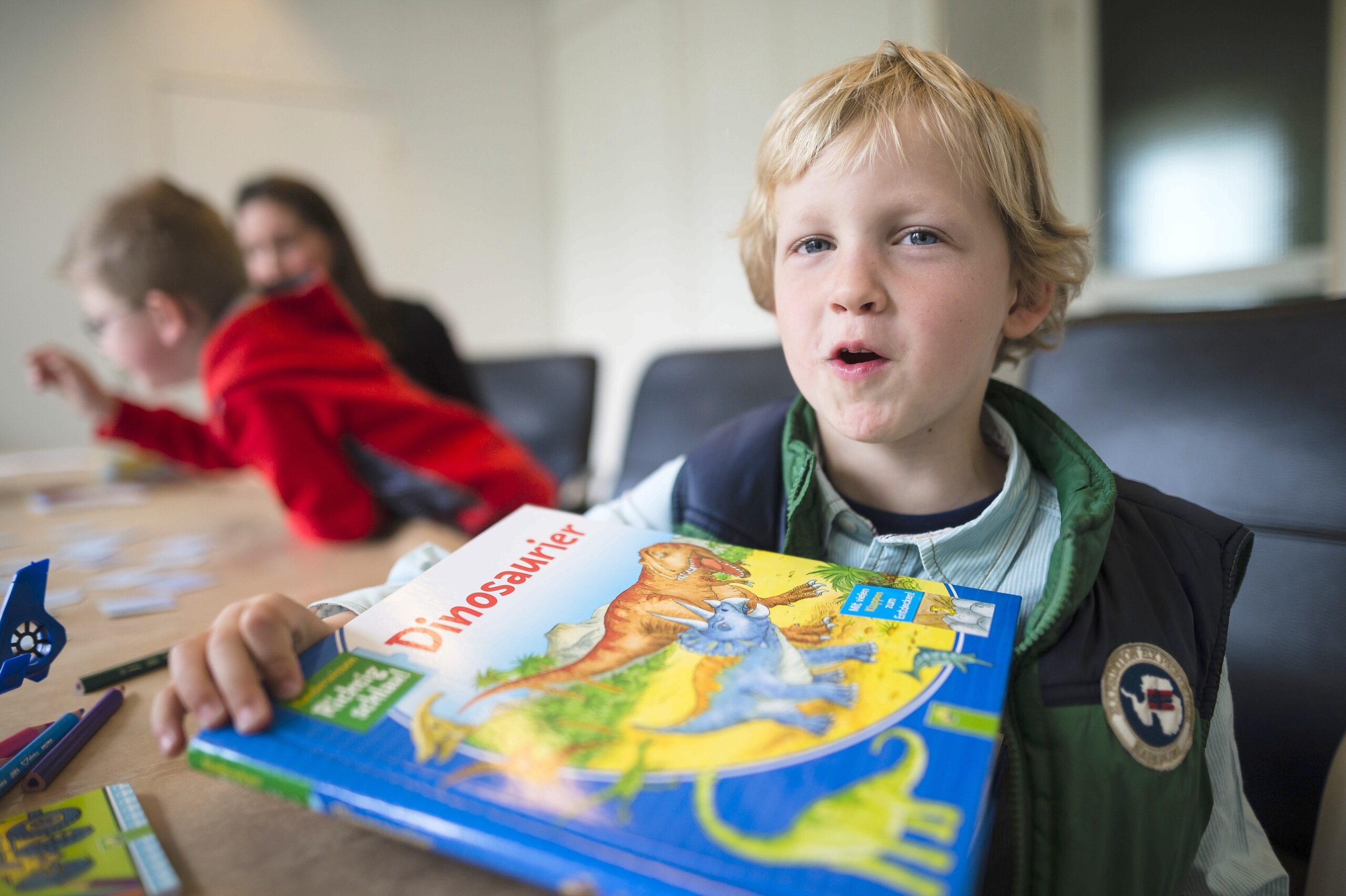 ... sich Mitarbeiter mit der Betreuung ihrer Kinder abwechseln können.