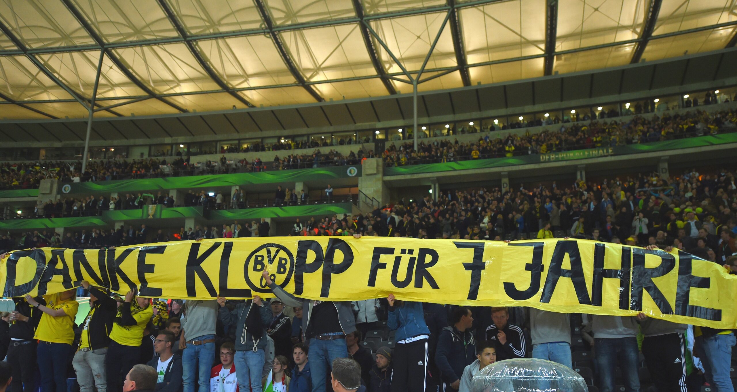 BVB-Fans danken Klopp für die gemeinsamen sieben Jahre.