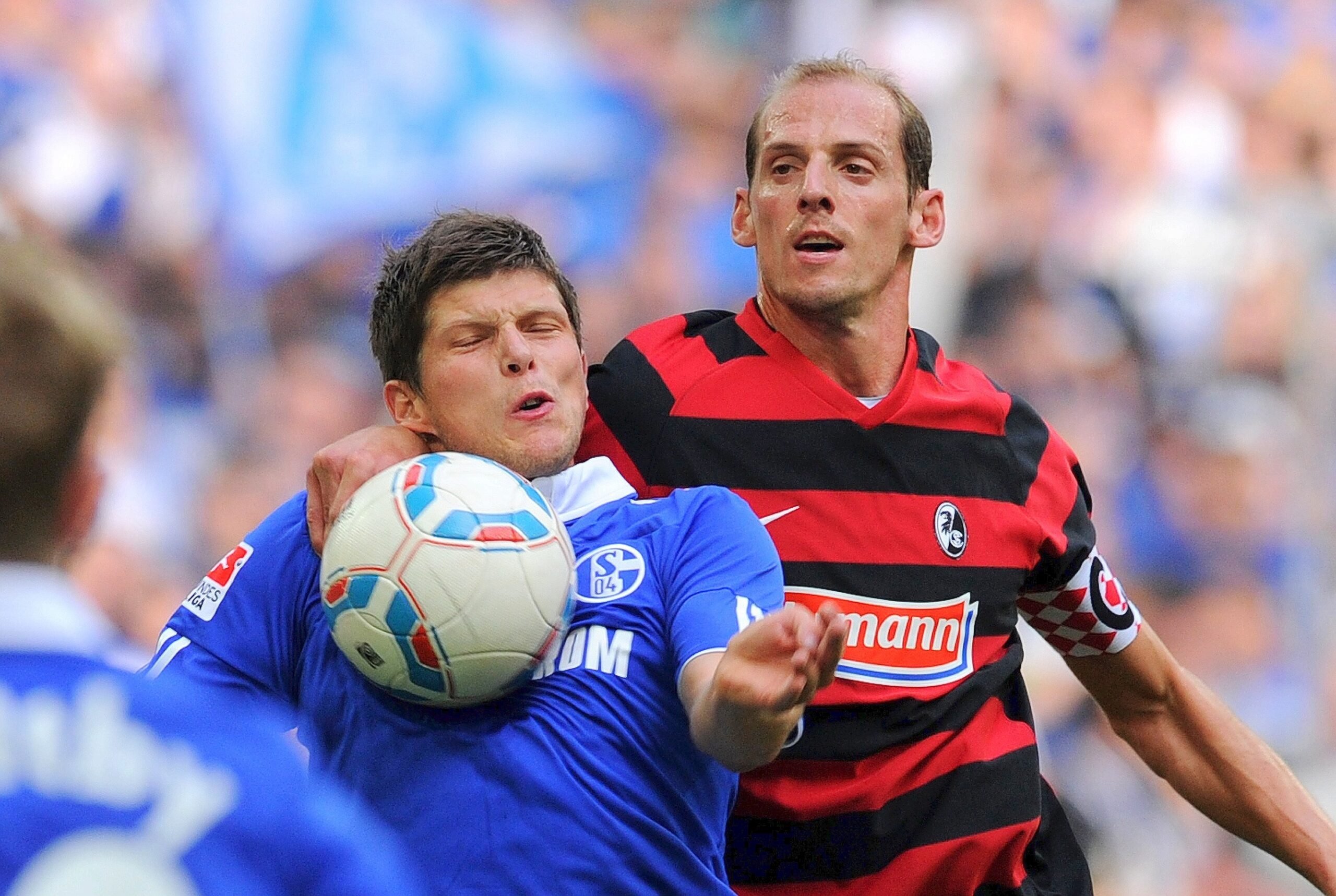 Schalke 04 gegen SC Freiburg, Endstand 4:2.