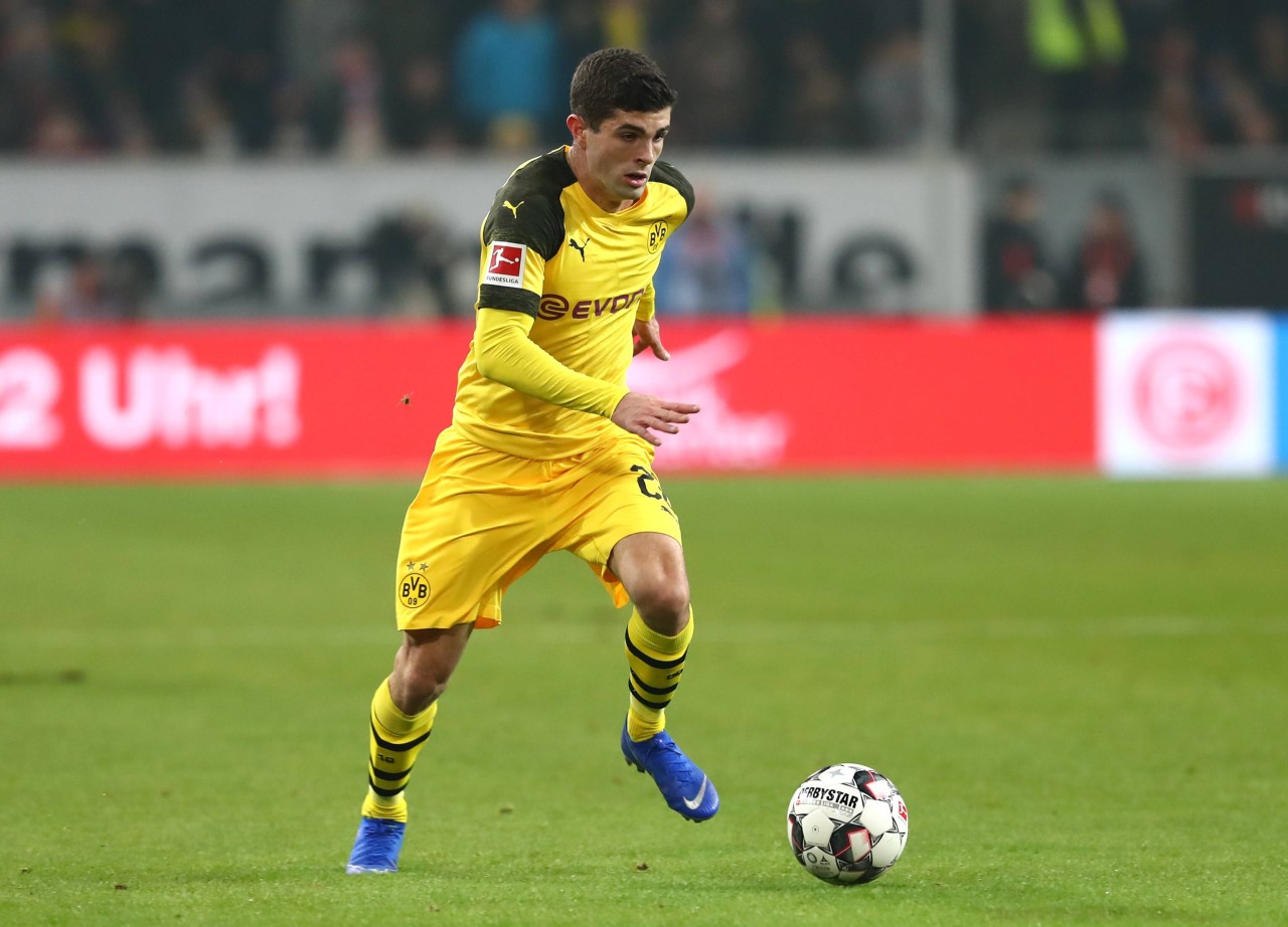 Wird den BVB-Fans nicht gefallen: Christian Pulisic wirbelt demnächst im blauen Trikot.