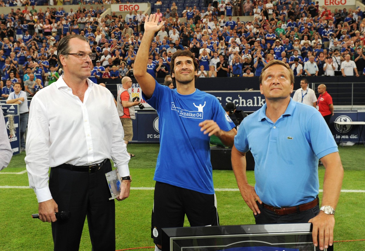 Auf Schalke ist Raúl enorm beliebt.