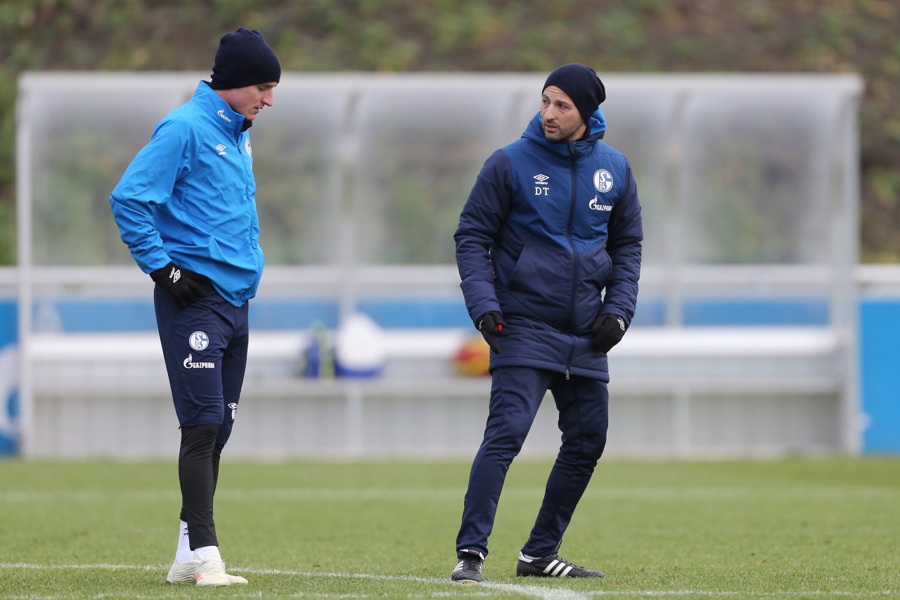 Domenico Tedesco und Sebastian Rudy wollen in der Rückrunde durchstarten.