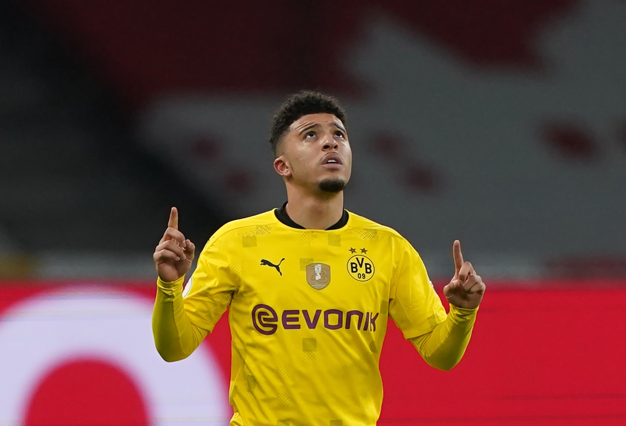 Jadon Sancho lässt die Gerüchteküche brodeln.