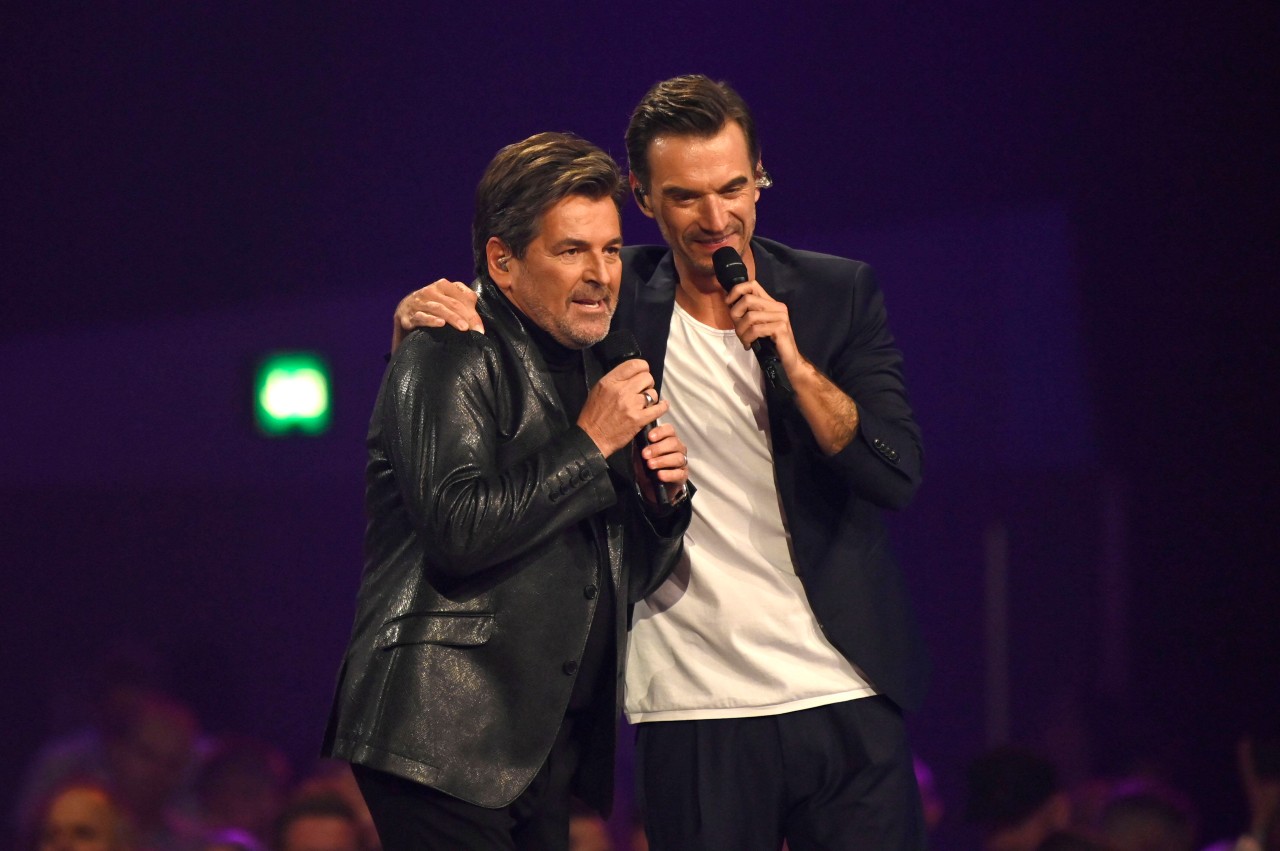 Thomas Anders (l.) und Florian Silbereisen arbeiten an neuer Musik.