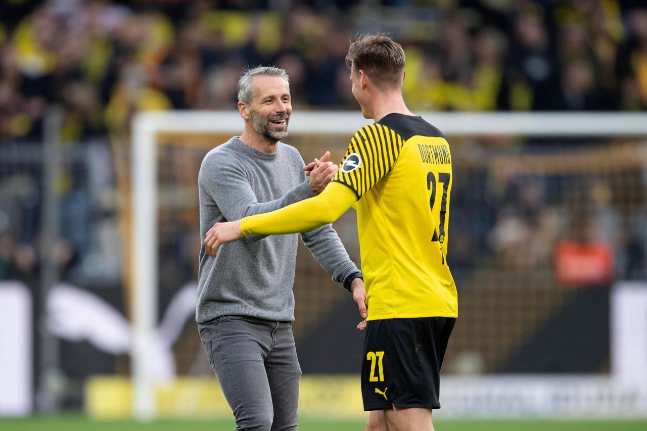 Bei Borussia Dortmund kam Steffen Tigges unter Marco Rose regelmäßig zum Einsatz.